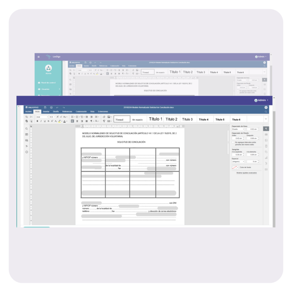 Formularios Judiciales