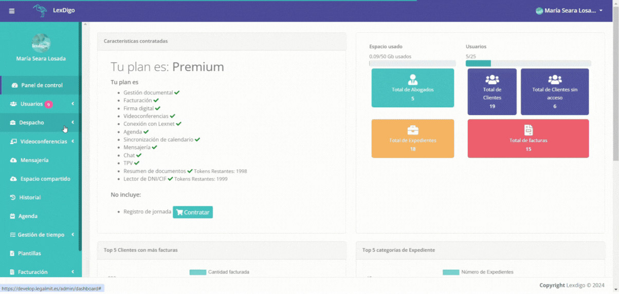 crear Expedientes,Gestión de Casos